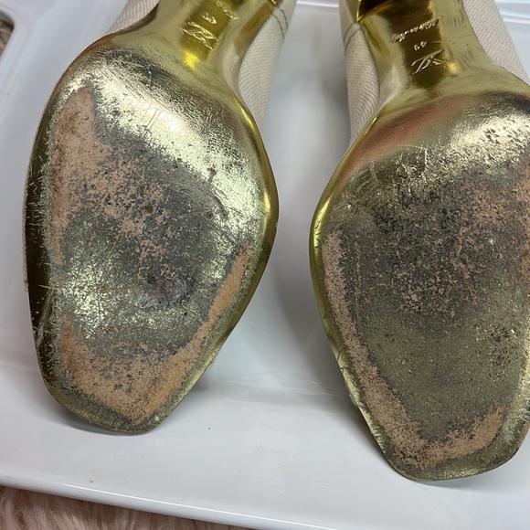 LOUIS VUITTON LOVE PLATE PEEPTOE PUMPS - Picture 9 of 15